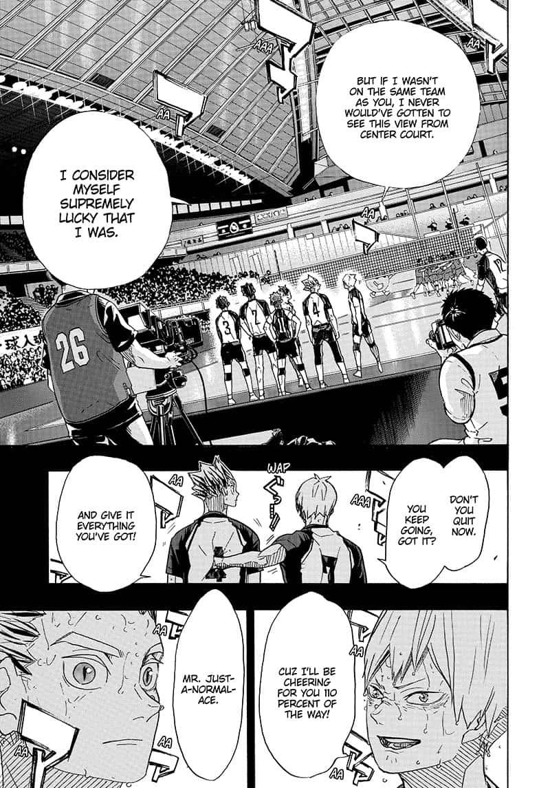 Haikyu!! Chapter 392 page 11 - Chapter 392