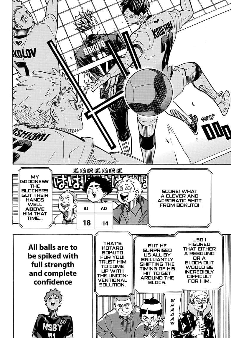 Haikyu!! Chapter 392 page 15 - Chapter 392
