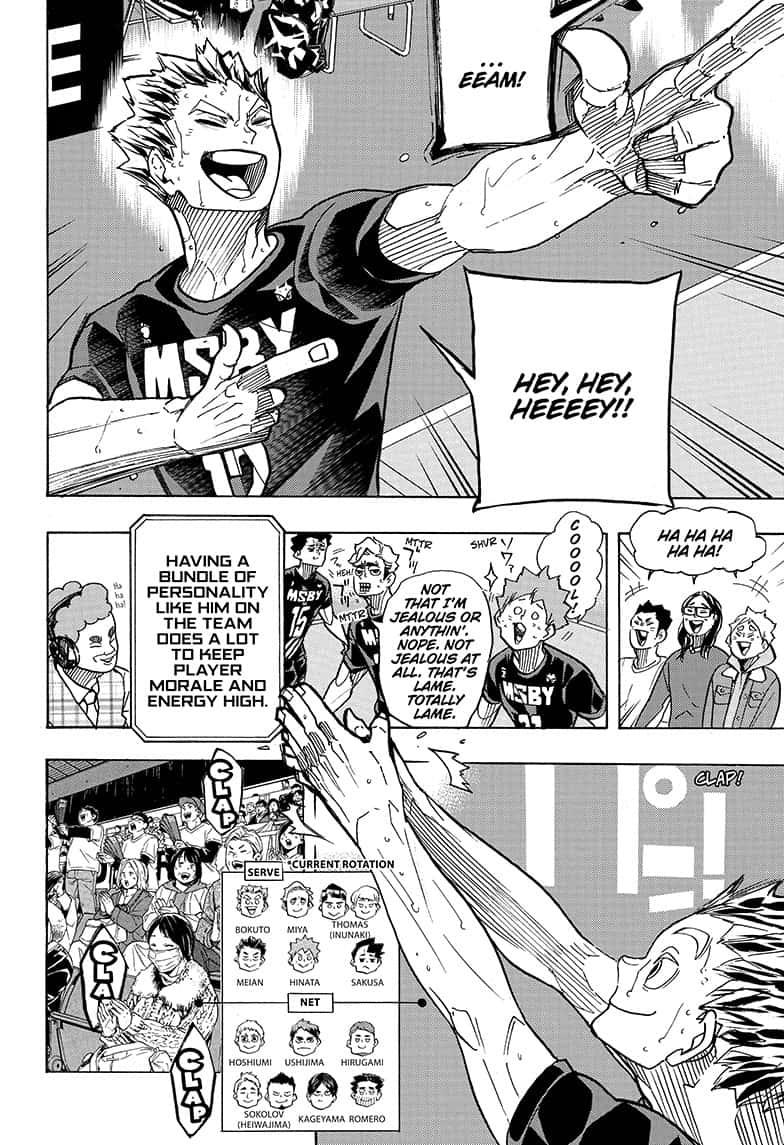 Haikyu!! Chapter 392 page 6 - Chapter 392