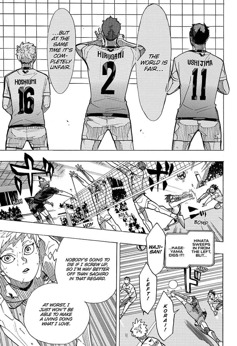 Haikyu!! Chapter 393 page 10 - Chapter 393