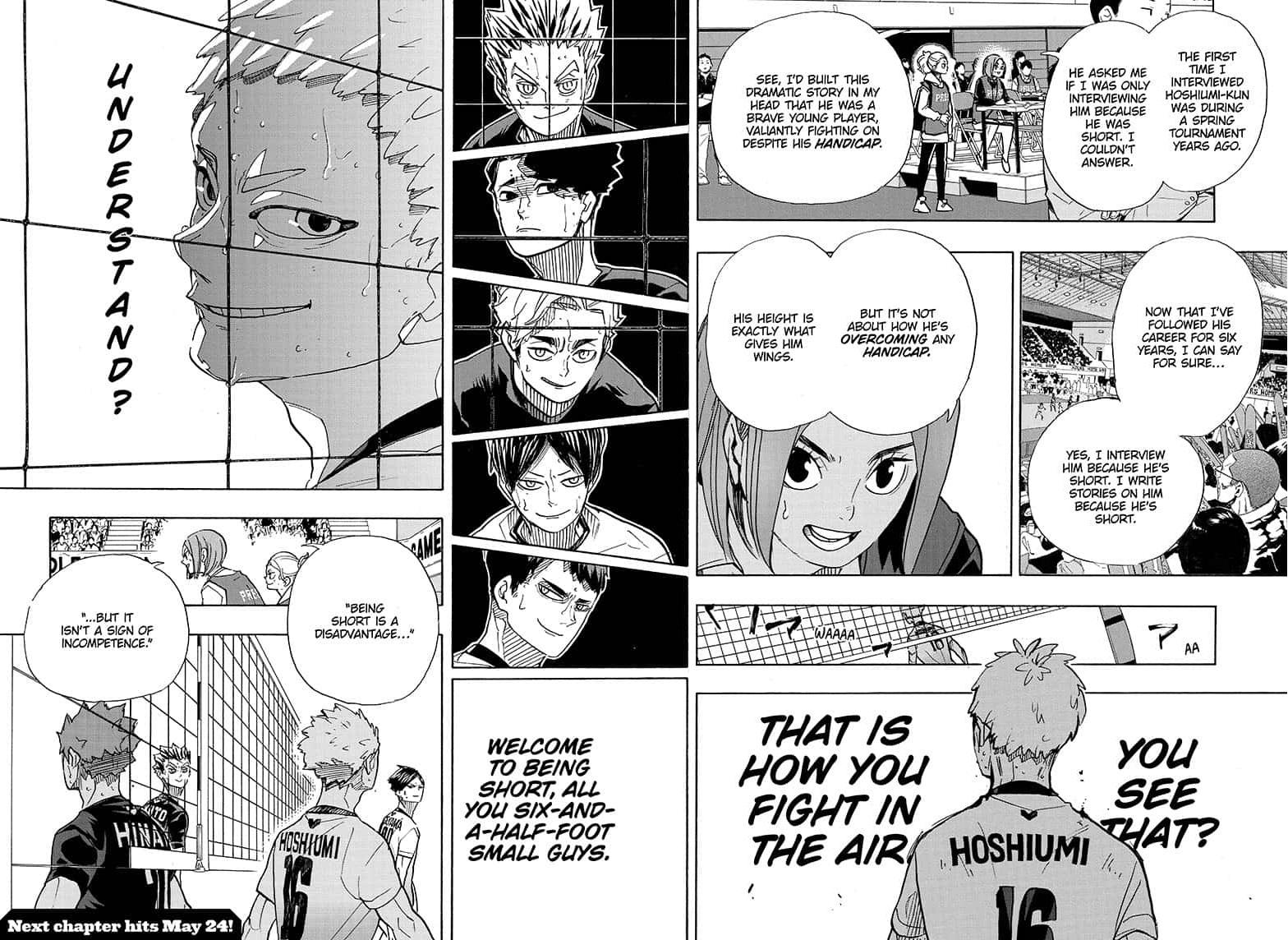 Haikyu!! Chapter 393 page 14 - Chapter 393
