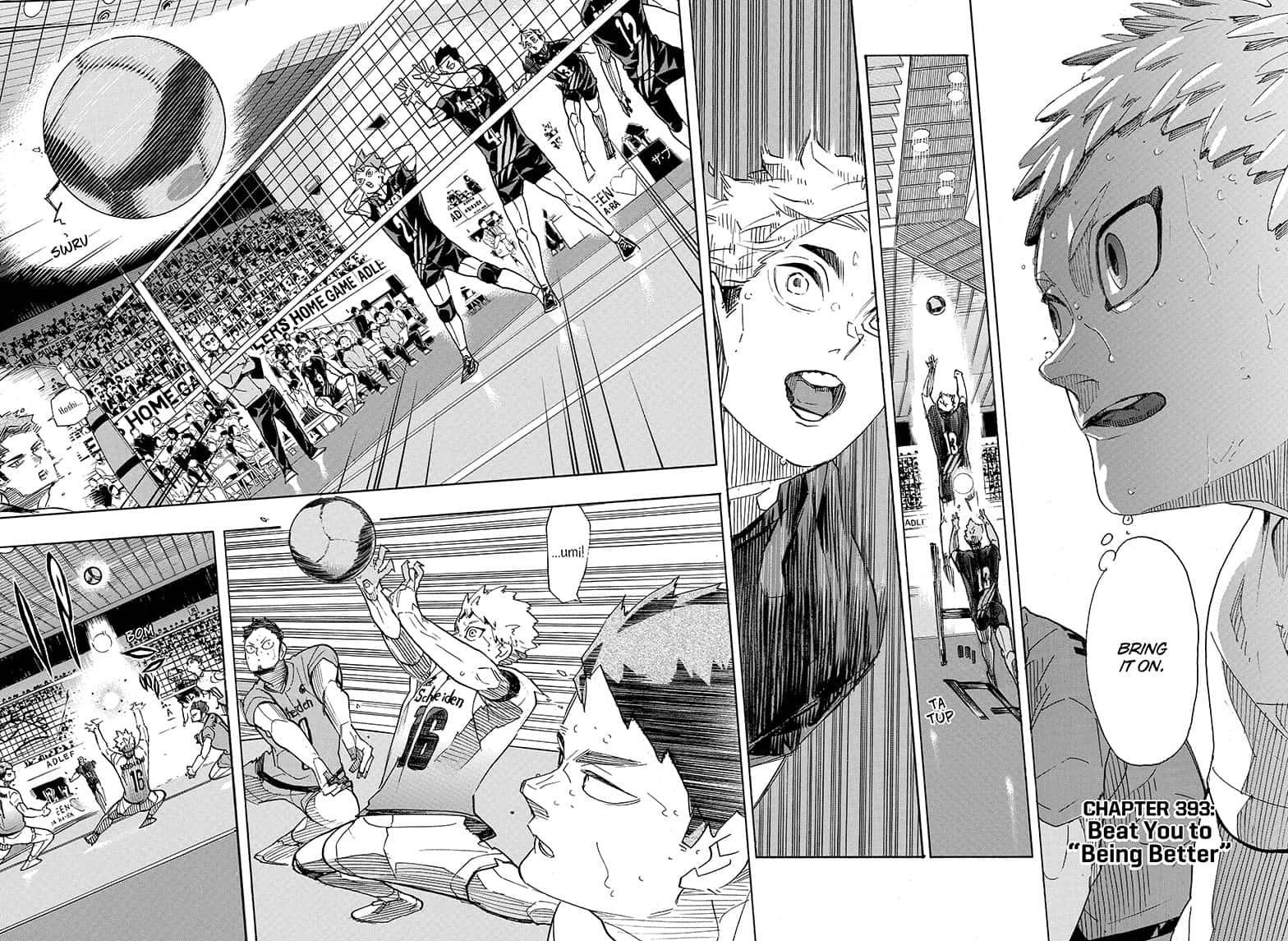 Haikyu!! Chapter 393 page 4 - Chapter 393
