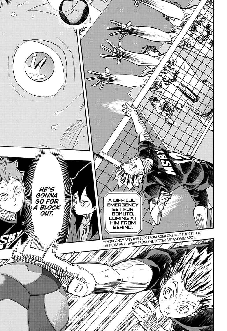 Haikyu!! Chapter 393 page 6 - Chapter 393
