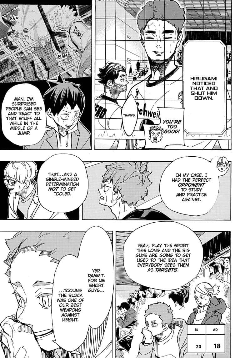 Haikyu!! Chapter 393 page 8 - Chapter 393