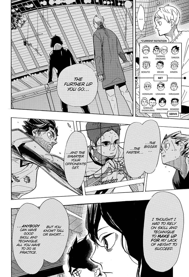 Haikyu!! Chapter 393 page 9 - Chapter 393