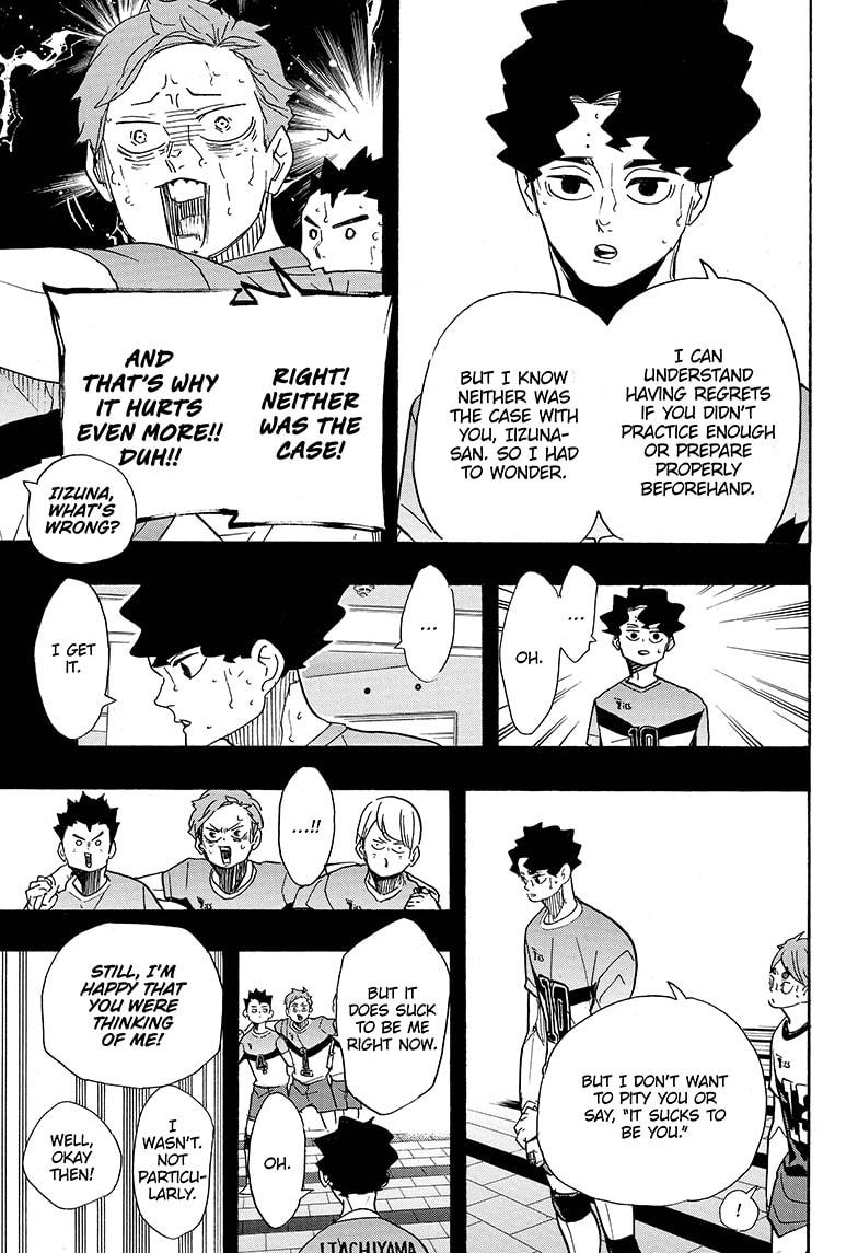 Haikyu!! Chapter 394 page 15 - Chapter 394