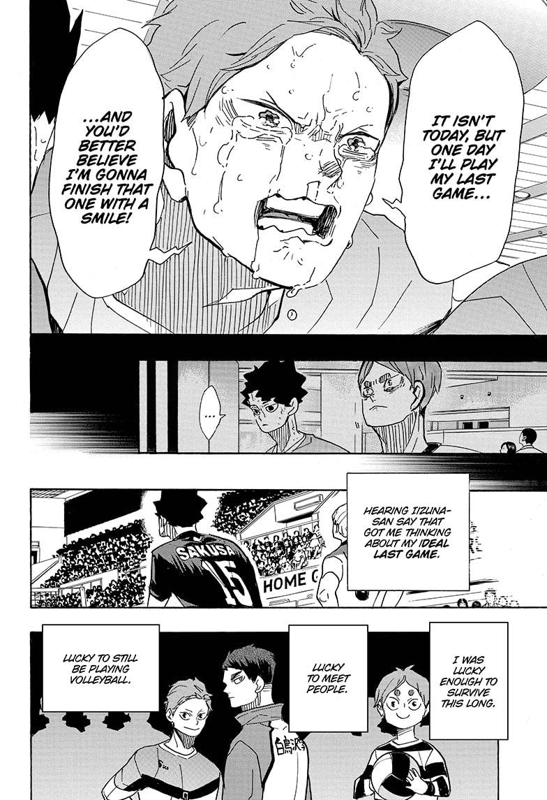 Haikyu!! Chapter 394 page 16 - Chapter 394