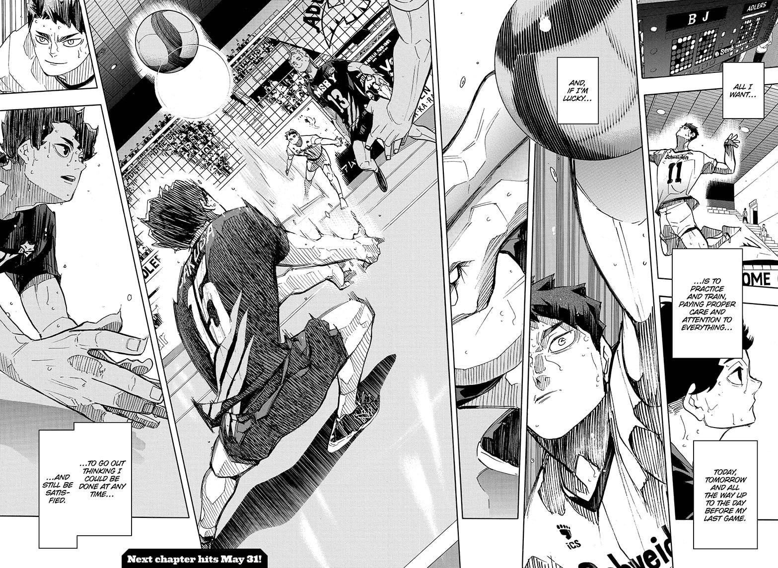 Haikyu!! Chapter 394 page 18 - Chapter 394