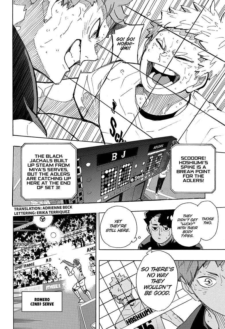 Haikyu!! Chapter 394 page 2 - Chapter 394