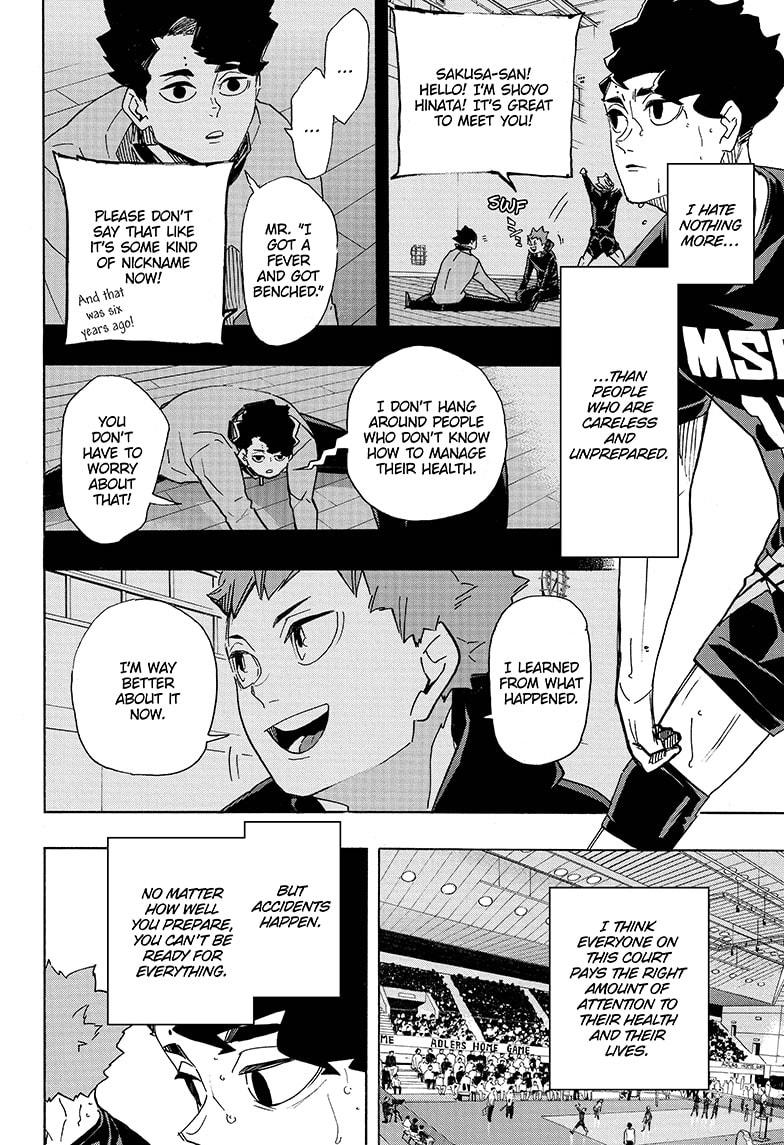 Haikyu!! Chapter 394 page 6 - Chapter 394