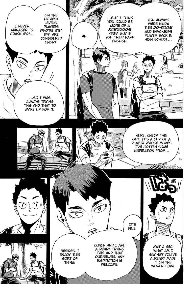 Haikyu!! Chapter 395 page 9 - Chapter 395
