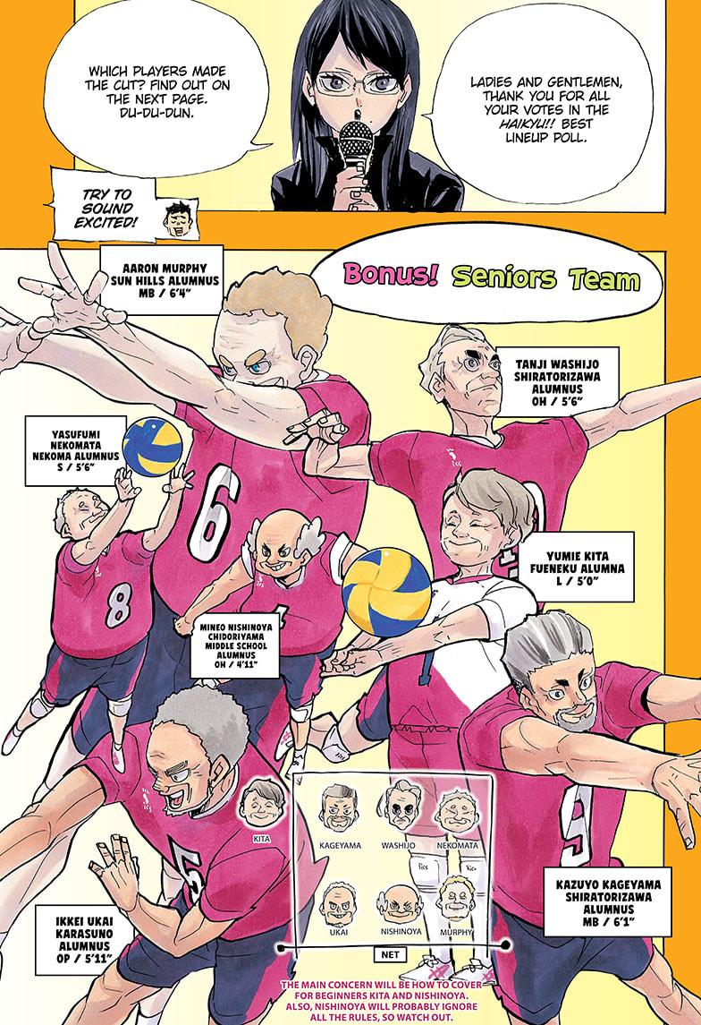 Haikyu!! Chapter 396 page 1 - Chapter 396
