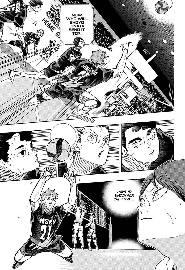 Haikyu!! Chapter 396 page 12 - Chapter 396
