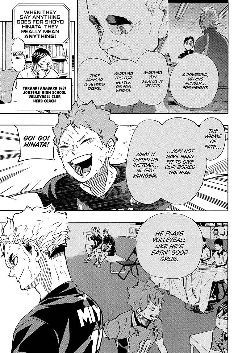 Haikyu!! Chapter 396 page 15 - Chapter 396