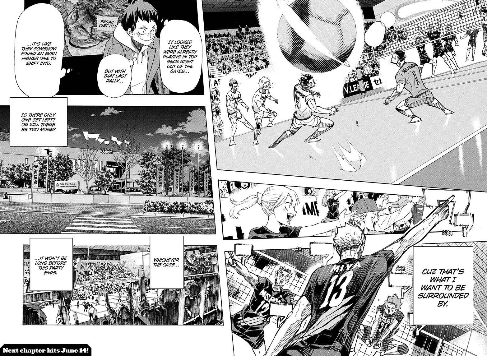 Haikyu!! Chapter 396 page 18 - Chapter 396