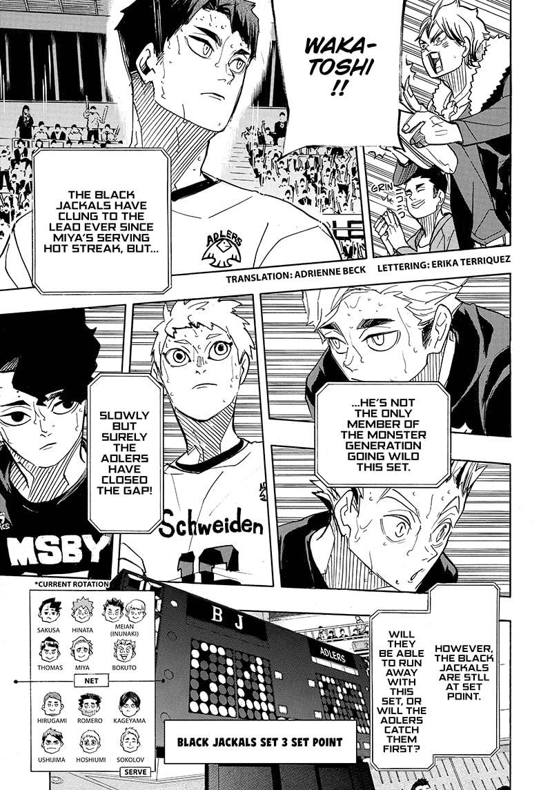 Haikyu!! Chapter 396 page 4 - Chapter 396