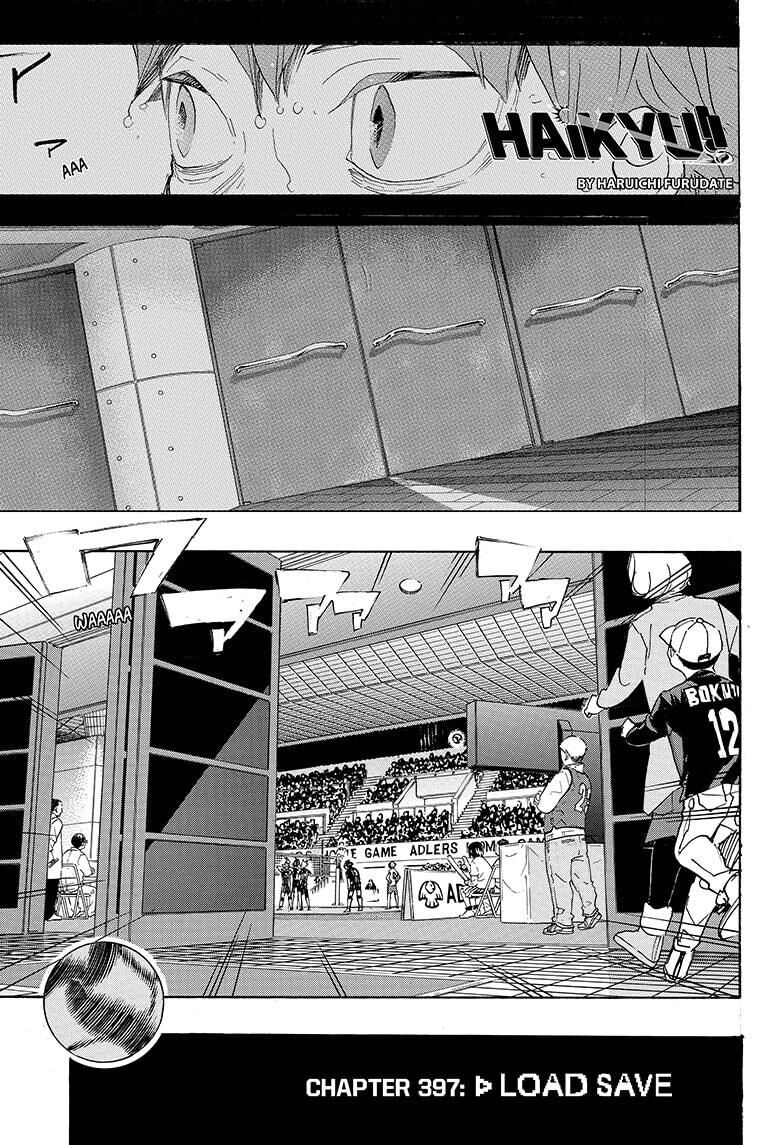 Haikyu!! Chapter 397 page 1 - Chapter 397
