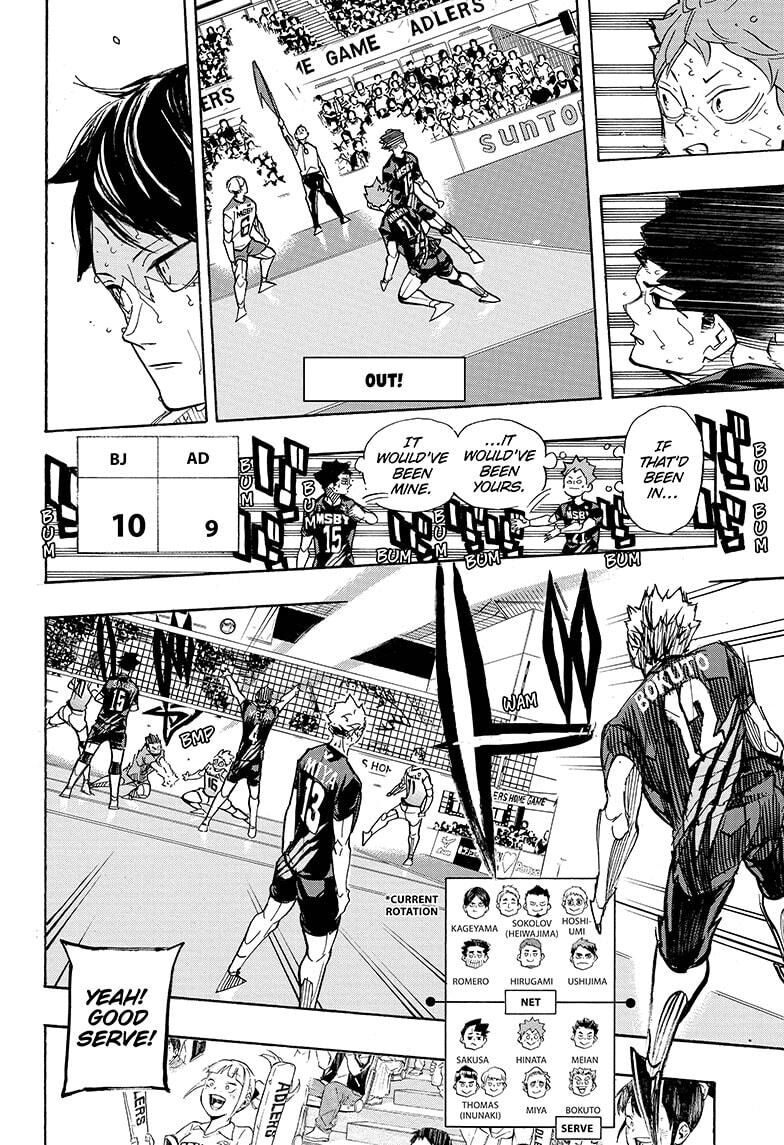 Haikyu!! Chapter 397 page 6 - Chapter 397