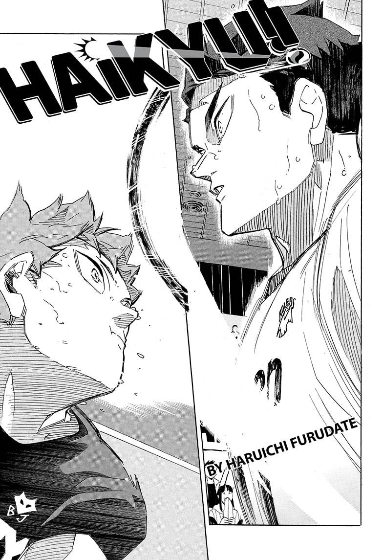 Haikyu!! Chapter 398 page 1 - Chapter 398