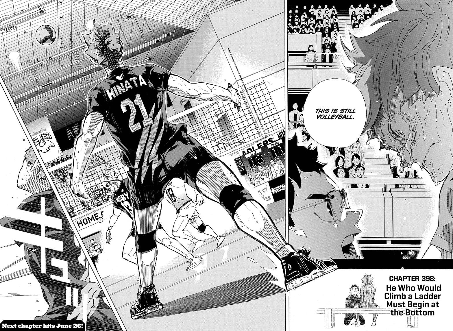 Haikyu!! Chapter 398 page 13 - Chapter 398