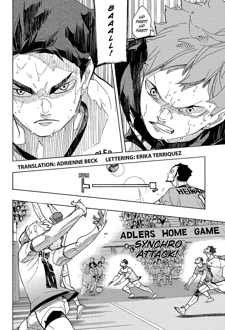 Haikyu!! Chapter 398 page 3 - Chapter 398