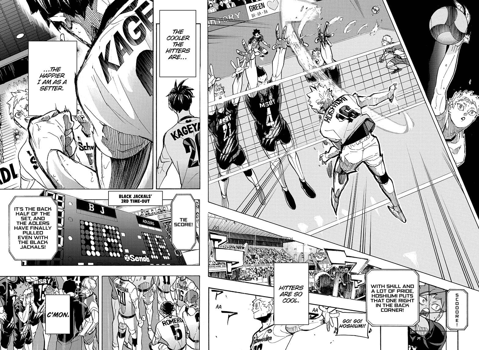 Haikyu!! Chapter 399 page 14 - Chapter 399
