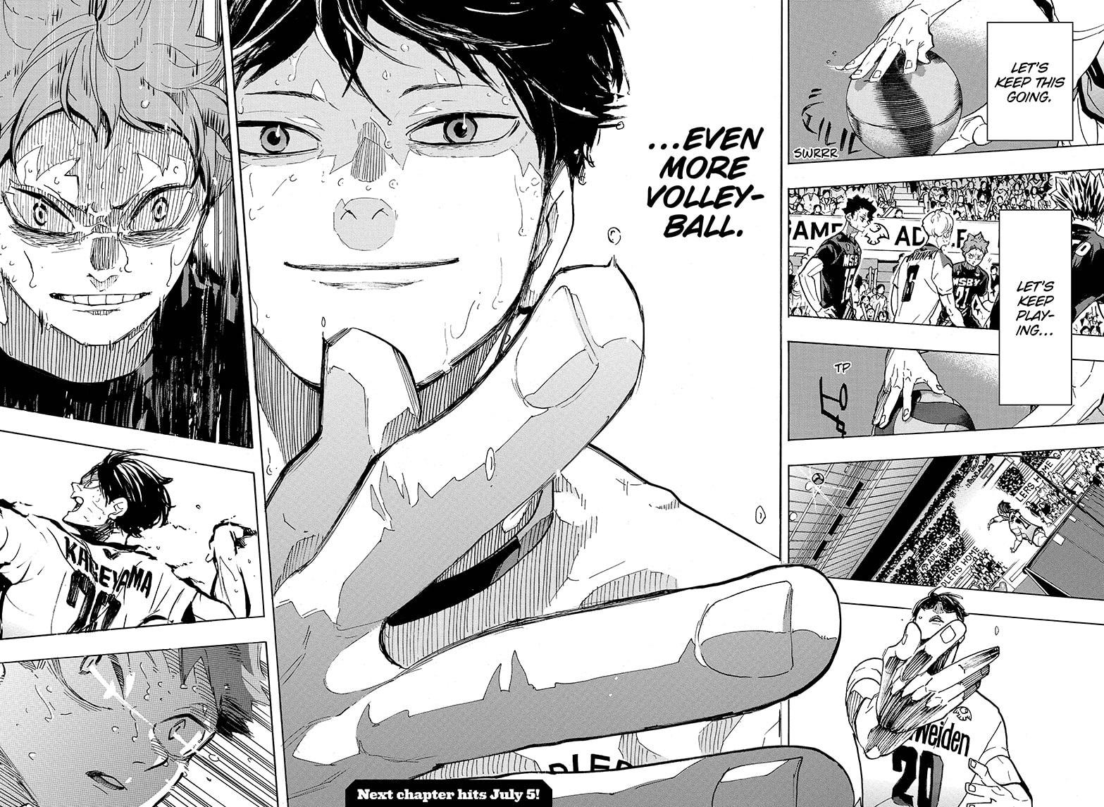 Haikyu!! Chapter 399 page 15 - Chapter 399
