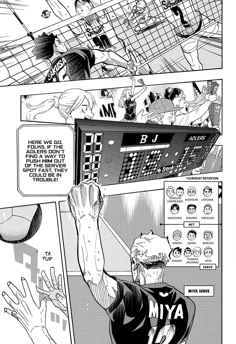 Haikyu!! Chapter 399 page 5 - Chapter 399