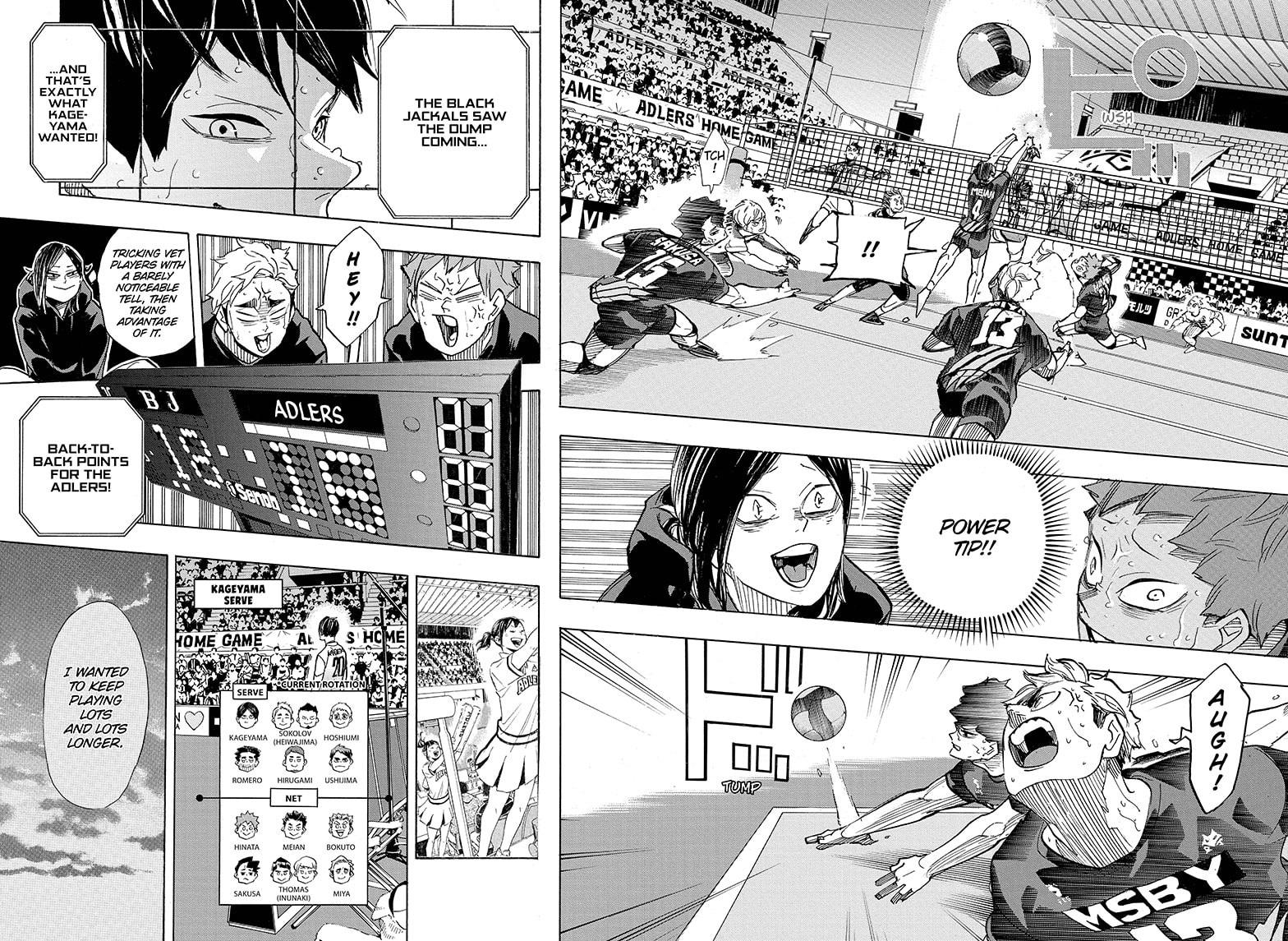 Haikyu!! Chapter 399 page 8 - Chapter 399