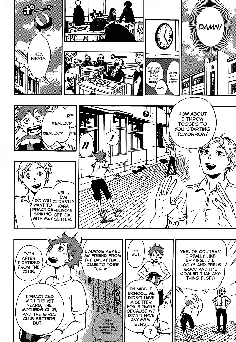 Haikyu!! Chapter 4 page 6 - Chapter 4: The Strongest Ally
