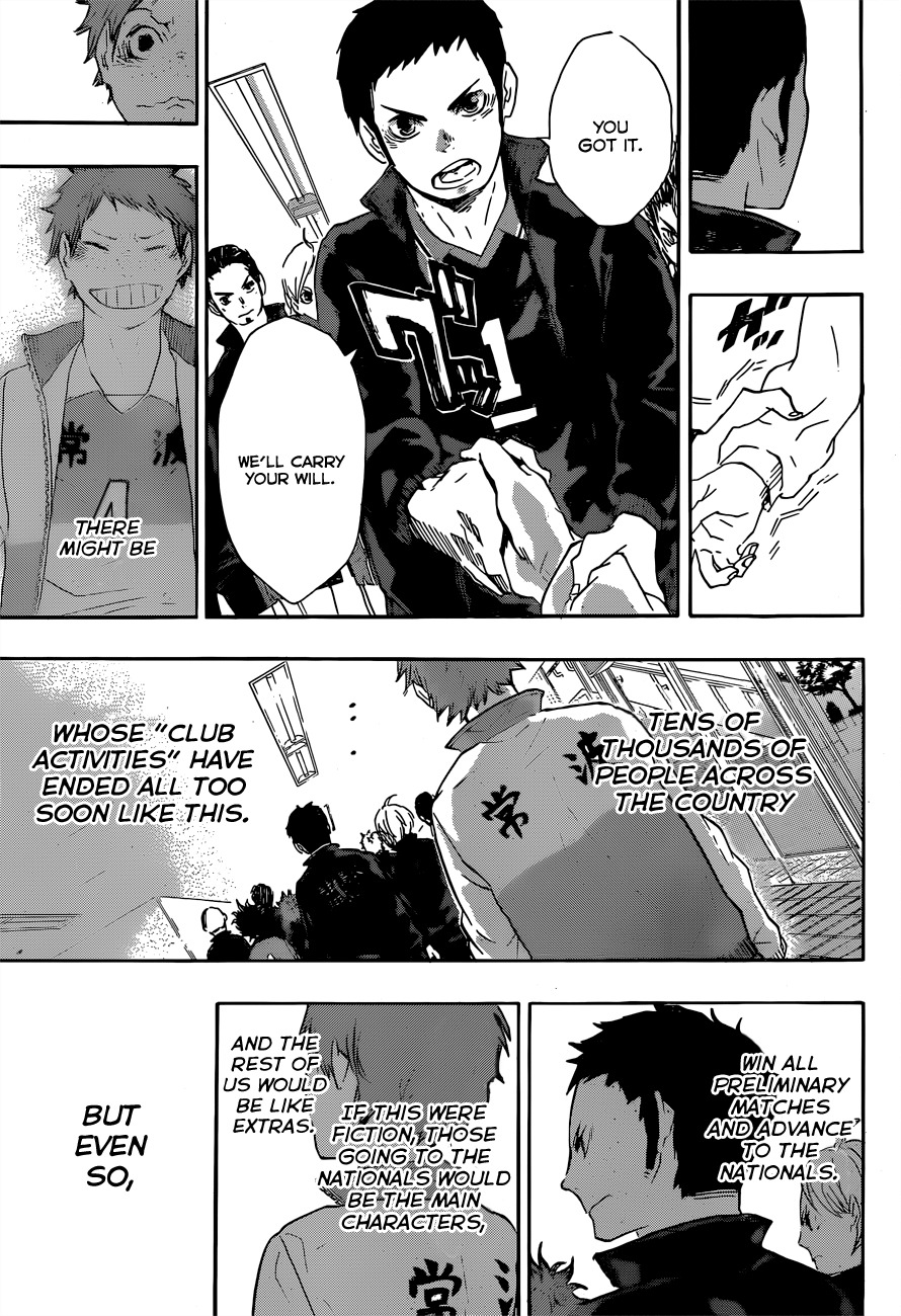 Haikyu!! Chapter 40 page 15 - Chapter 40: The Victors and the Defeated