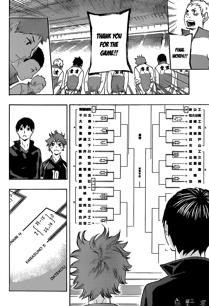 Haikyu!! Chapter 40 page 17 - Chapter 40: The Victors and the Defeated