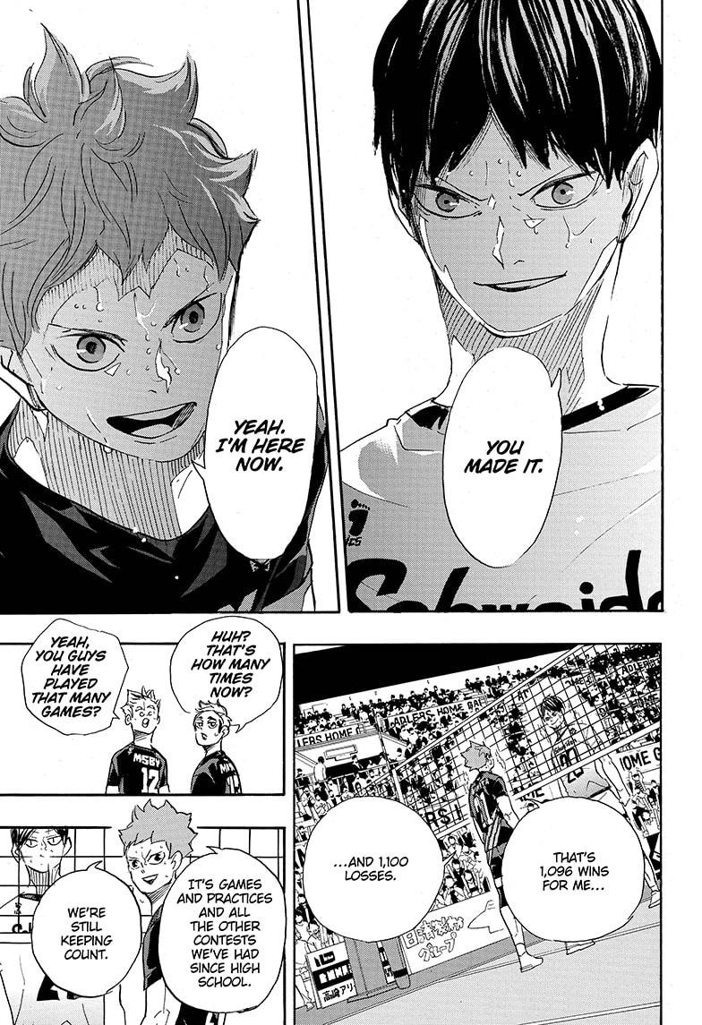 Haikyu!! Chapter 401 page 10 - Chapter 401