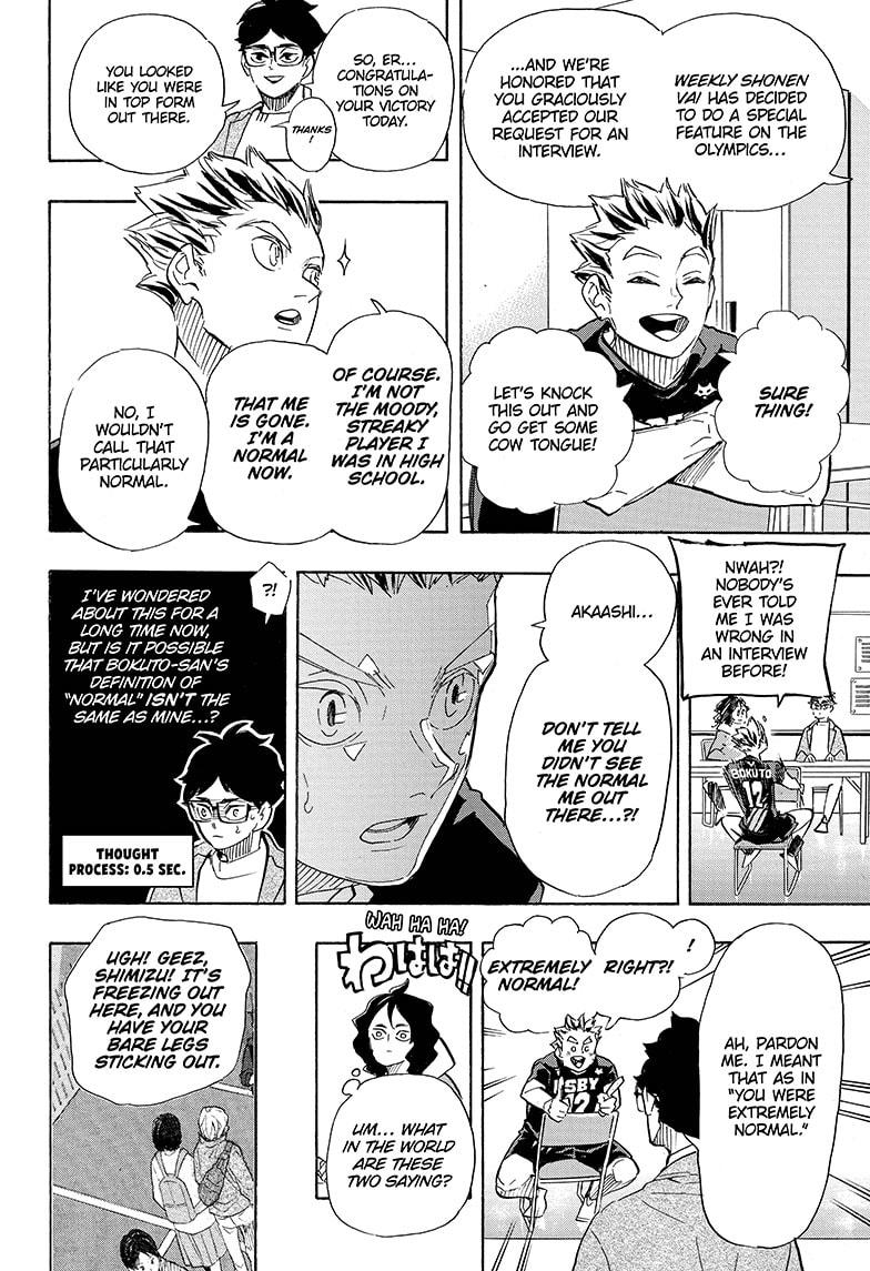 Haikyu!! Chapter 401 page 13 - Chapter 401