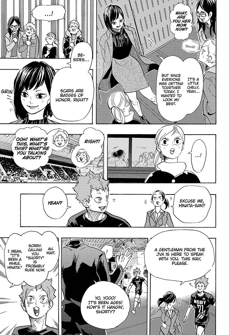 Haikyu!! Chapter 401 page 14 - Chapter 401