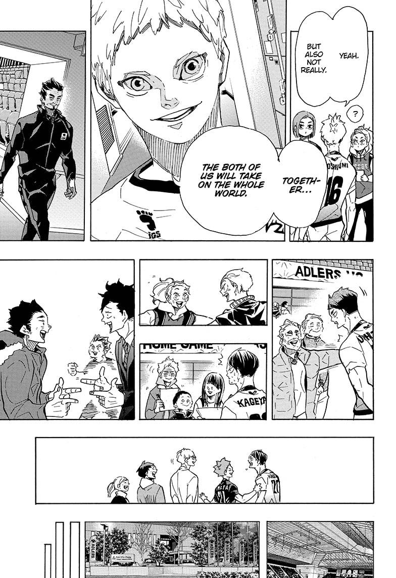Haikyu!! Chapter 401 page 20 - Chapter 401