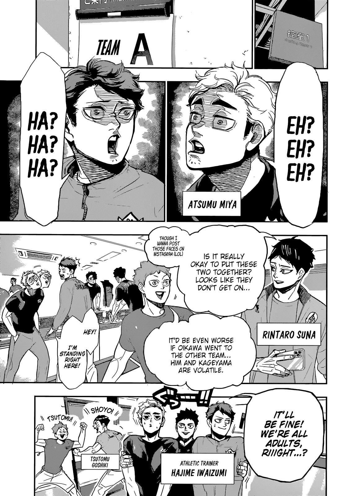 Haikyu!! Chapter 402.5 page 12 - Chapter 402.5: Starting the Festival Again!