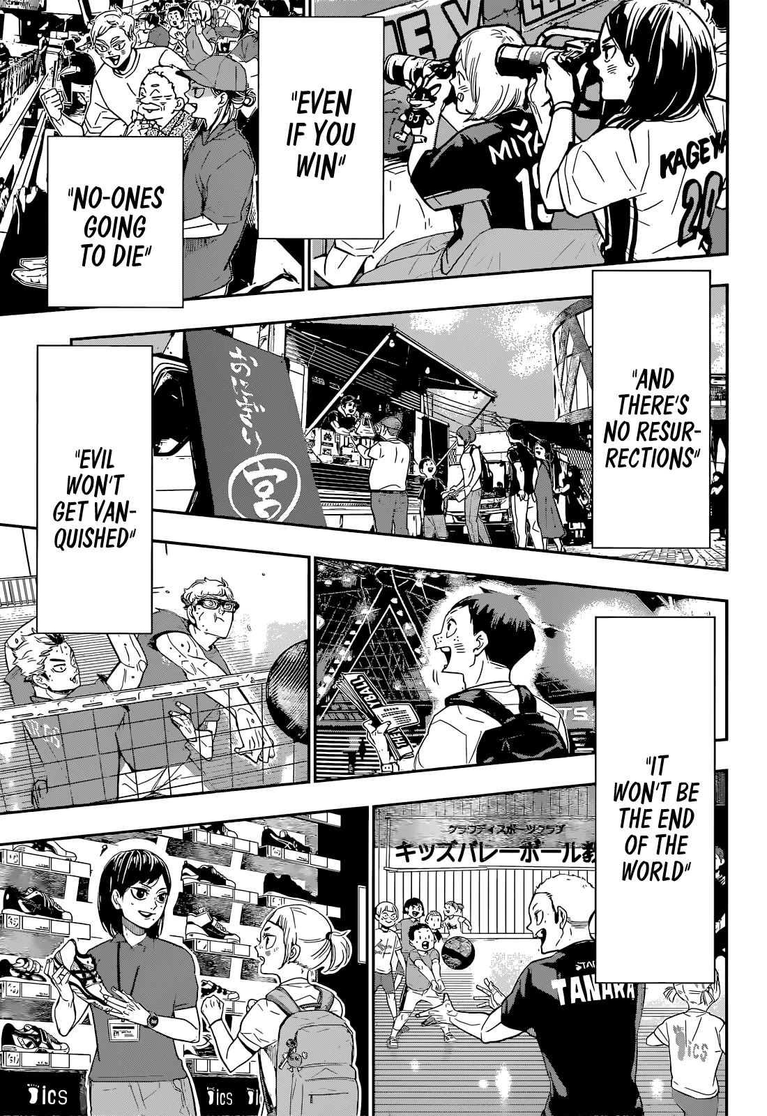 Haikyu!! Chapter 402.5 page 16 - Chapter 402.5: Starting the Festival Again!
