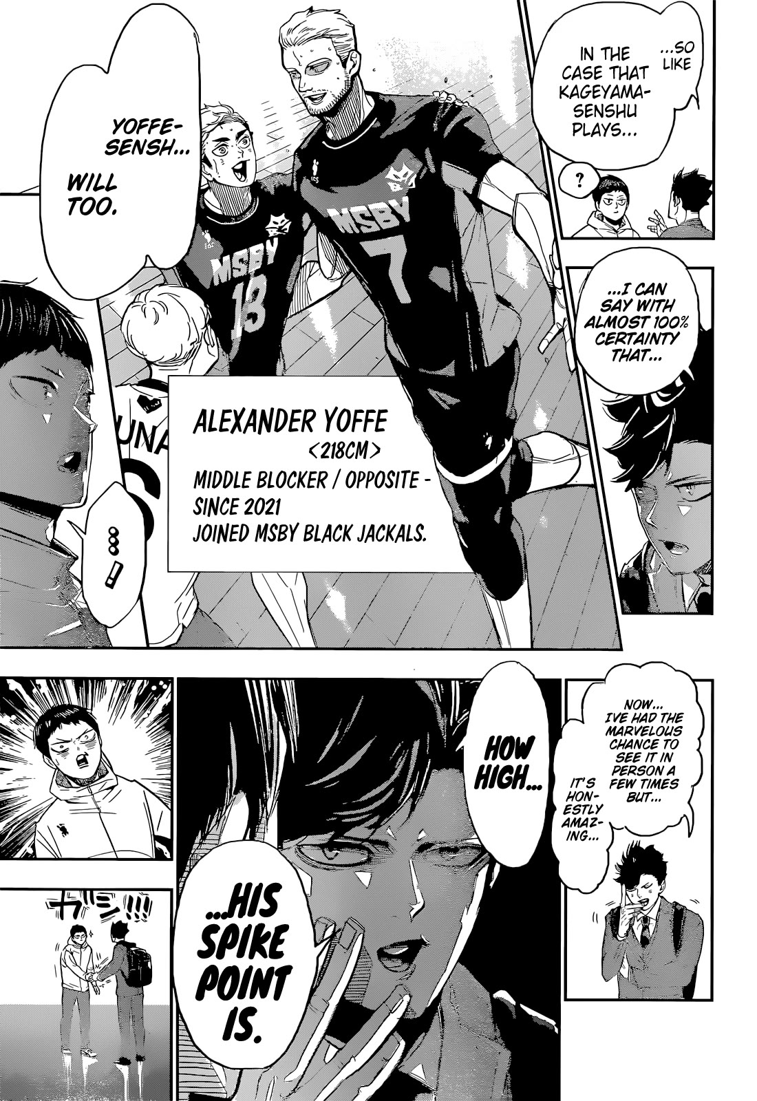 Haikyu!! Chapter 402.5 page 6 - Chapter 402.5: Starting the Festival Again!