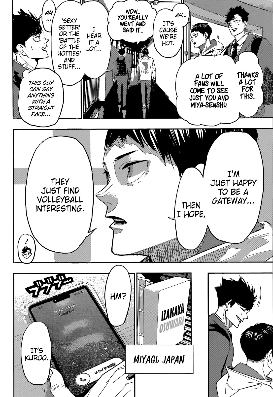 Haikyu!! Chapter 402.5 page 7 - Chapter 402.5: Starting the Festival Again!