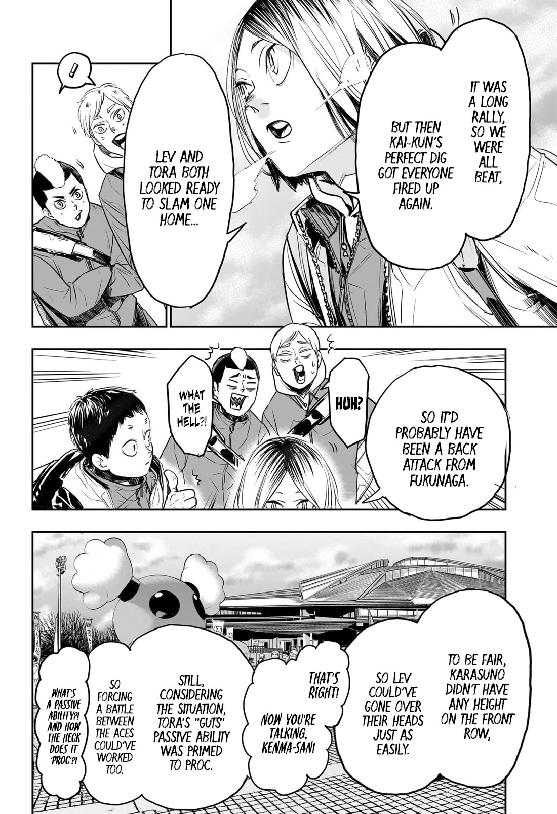 Haikyu!! Chapter 402.7 page 12 - Chapter 402.7: Kai Nobuyuki's Nightmare