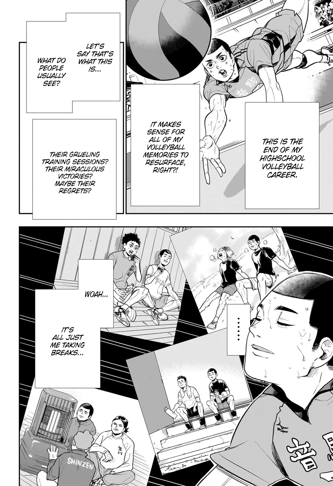 Haikyu!! Chapter 402.7 page 6 - Chapter 402.7: Kai Nobuyuki's Nightmare
