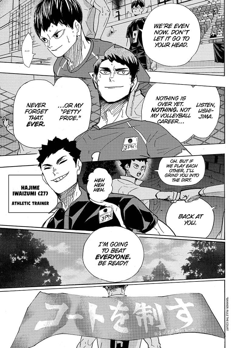 Haikyu!! Chapter 402 page 12 - Chapter 402 [END]