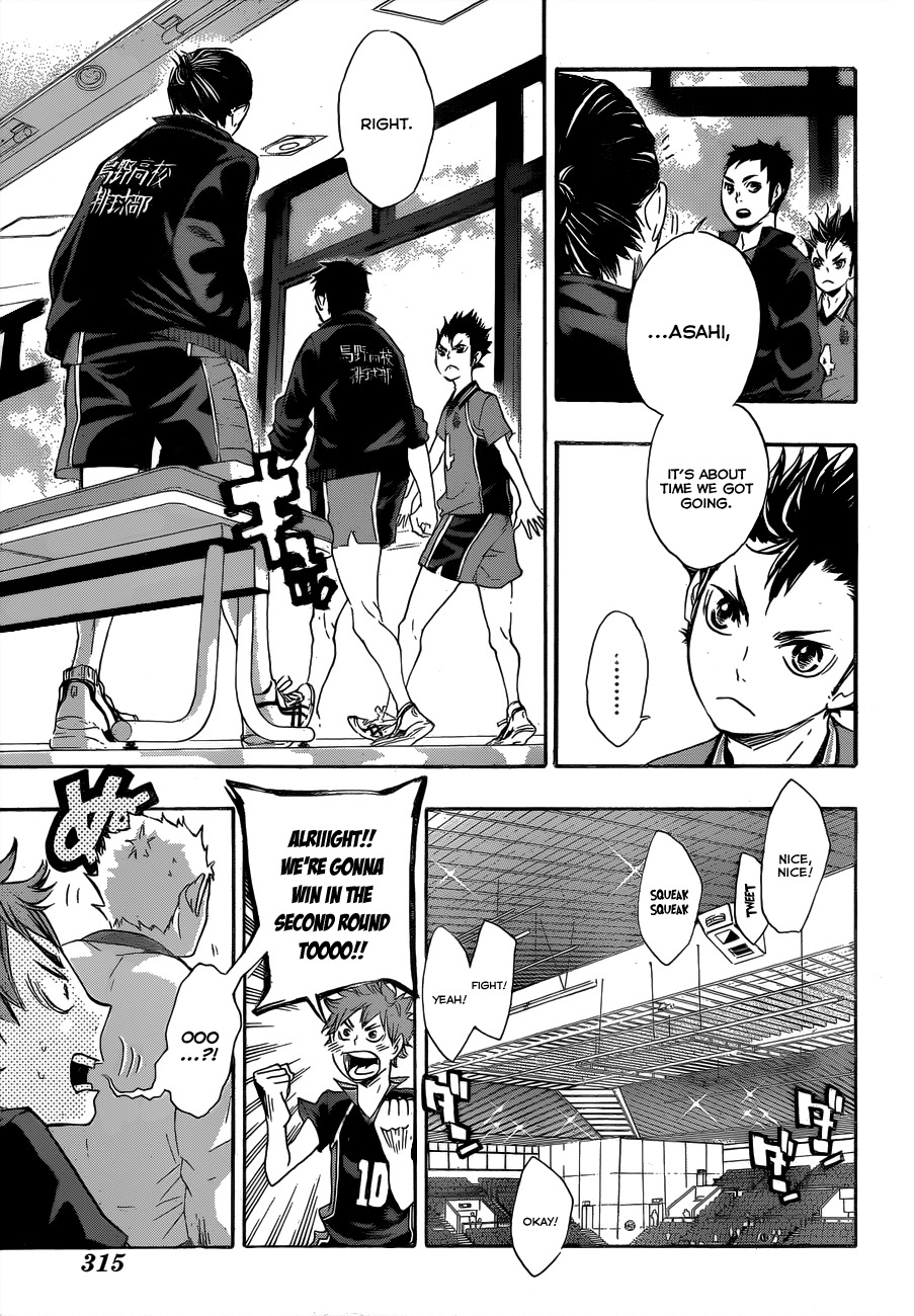 Haikyu!! Chapter 41 page 11 - Chapter 41: Full Throttle Into the Second Round