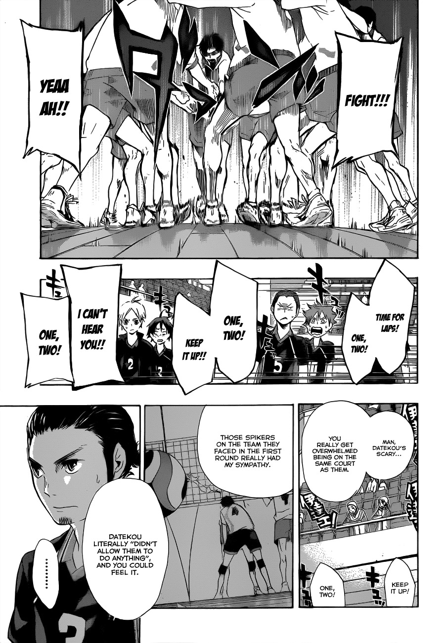Haikyu!! Chapter 41 page 13 - Chapter 41: Full Throttle Into the Second Round