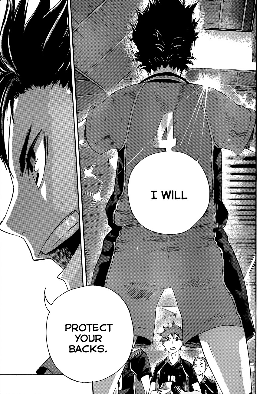 Haikyu!! Chapter 41 page 17 - Chapter 41: Full Throttle Into the Second Round