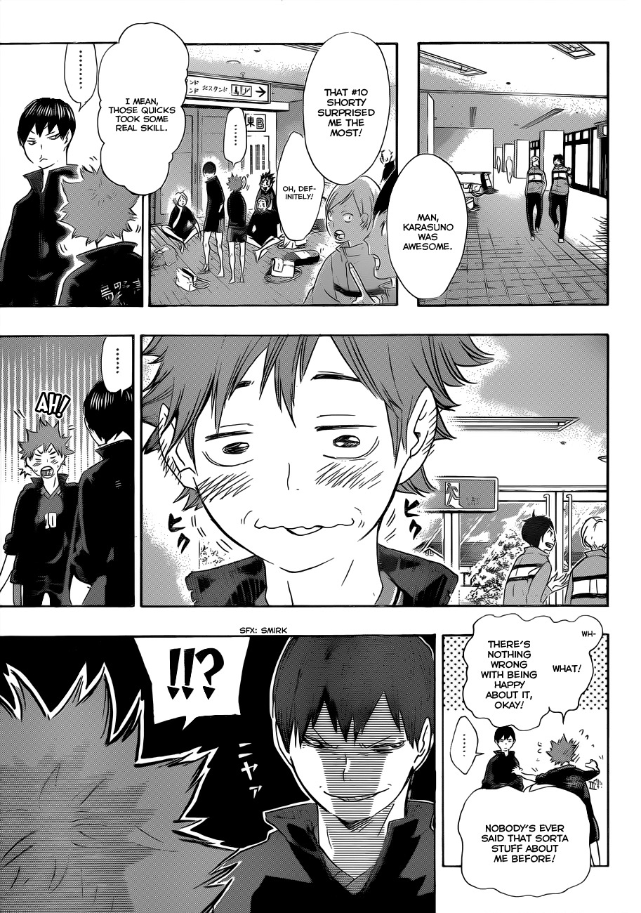 Haikyu!! Chapter 41 page 3 - Chapter 41: Full Throttle Into the Second Round
