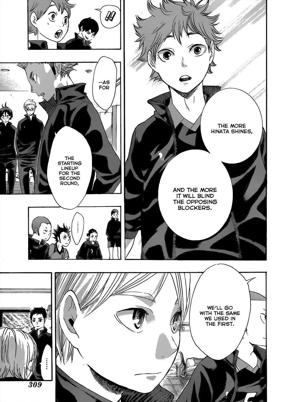 Haikyu!! Chapter 41 page 5 - Chapter 41: Full Throttle Into the Second Round
