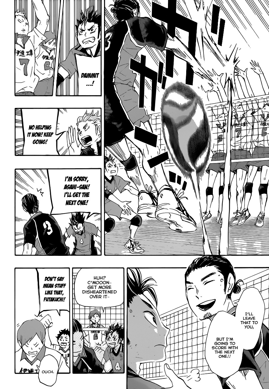 Haikyu!! Chapter 42 page 10 - Chapter 42: The Iron Wall