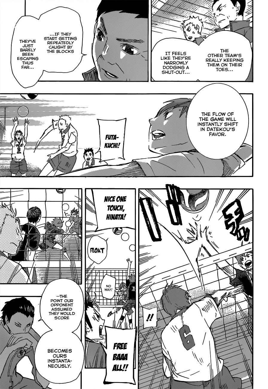 Haikyu!! Chapter 42 page 13 - Chapter 42: The Iron Wall